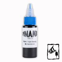 Dynamic - Triple Black TBK 30 ml